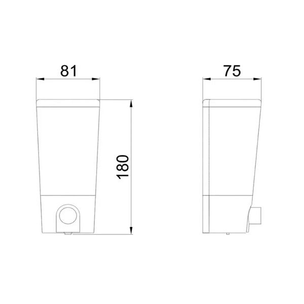 Дозатор настенный Potato P 403