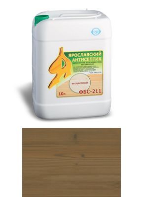 ФБС-211 тонированный антисептик цвет: палисандр 10 л (уп.2 шт.)