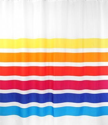 Штора для ванной тканевая 30031, "Залел", 180*200