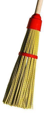 Метла пластиковая круглая большая №6 ВИР с черенком В/С*