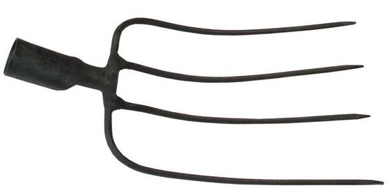 Вилы навозные 4-рогие кованные (упак. 5 шт.)