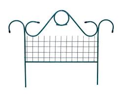 Заборчик "Садово-парковый" ст.трубка, дл.5-ти секций 4,5м (уп,5 секций)