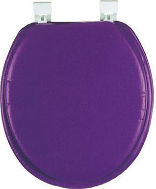 Крышка для унитаза мягкая фиолетовая (сирень)