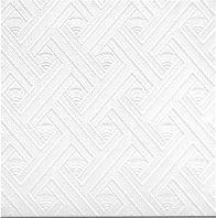 Плитка потолочная белая ламинированная Солид С-2007/42  (уп.168шт)