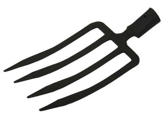 Вилы садово-огородные 4-рог.кованные (упак.5 шт.)