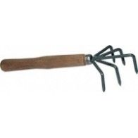 Рыхлитель 5-х зуб. с мал.деревянной ручкой Р5М (упак.5 шт.)