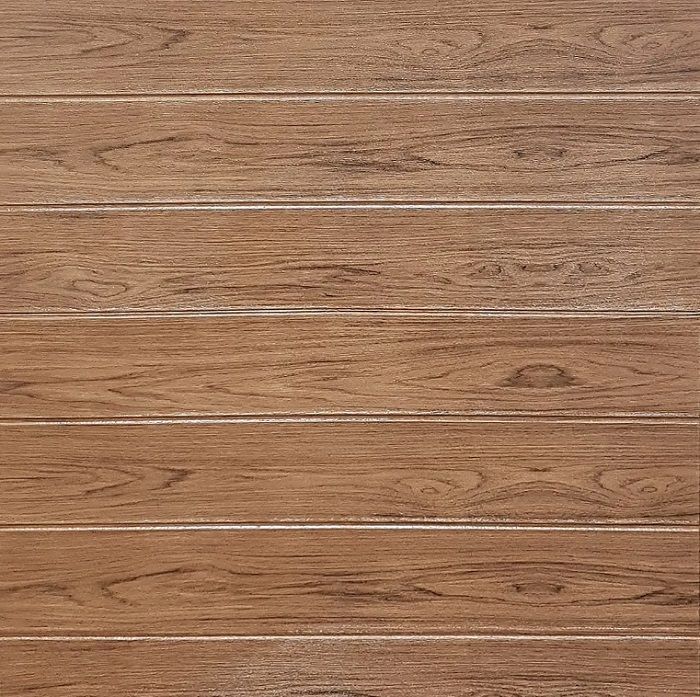 Панель самокл. 3D 700х700х3,0мм арт.335 «Вагонка ДУБ РУСТИК» (упак. 10шт.) (ДЕКОФИКС)