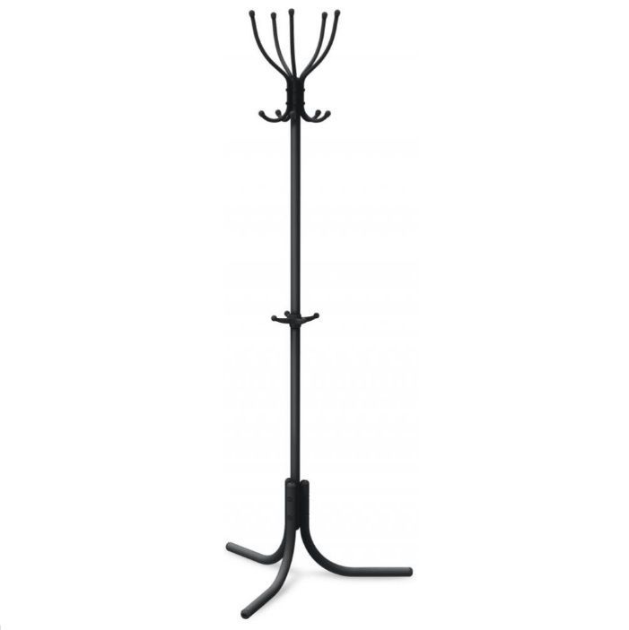 Вешалка напольная ВК5/Ч Комфорт 5 черный Ника