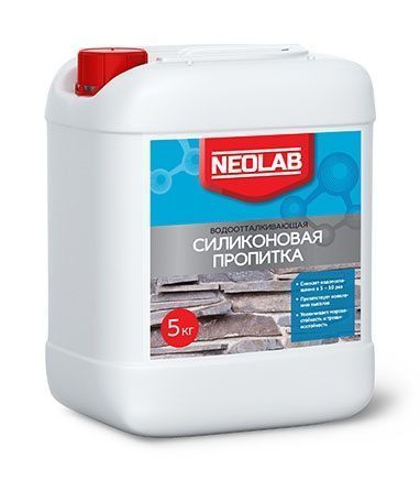 СИЛИКОНОВАЯ водоотталкивающая пропитка 5 кг (уп.4 шт.) NEOLAB