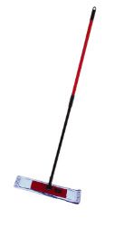 Швабра плоская насадка микрофибра белая Р-214 Залел