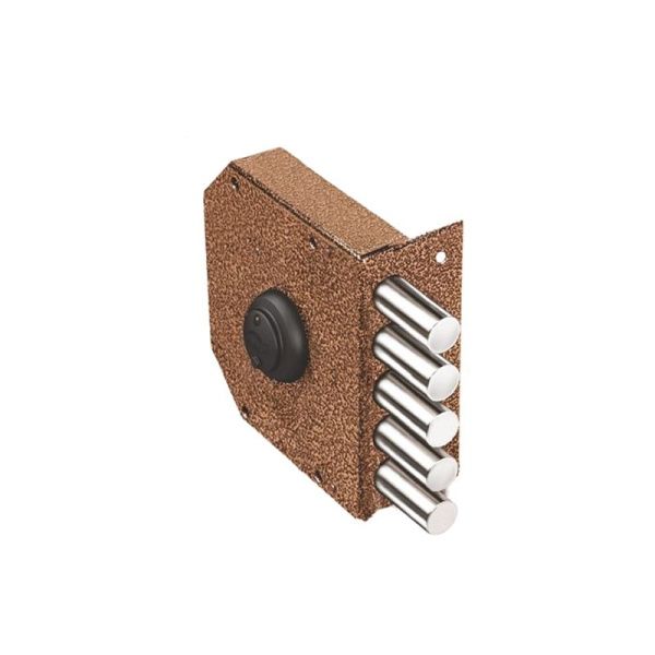 Замок накладной Гранит 1.06.51.КМА никель