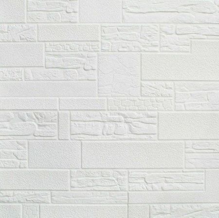 Панель самокл. 3D 700х700х5,0мм арт.541 «Плитка ВЕНЕЦИЯ белая» (упак. 10шт.) (ДЕКОФИКС)