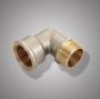 Уголок резьбовой латун. F 325.0505 (L3/4F*3/4М) (уп.5шт.)