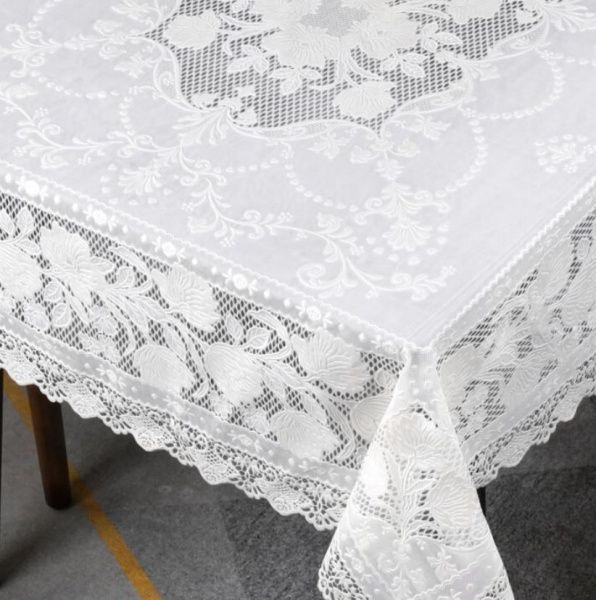 Скатерть готовая ажурная LP-1115VP 137*18.3м (10 шт.в рул.)