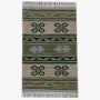 Коврик из хлопка 60*90 зел. UK10 Kilim Usak