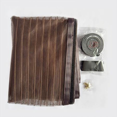 Сетка москитная на магнитах ПРЕМИУМ с велькро 100х210см кор. (упак.26шт.)