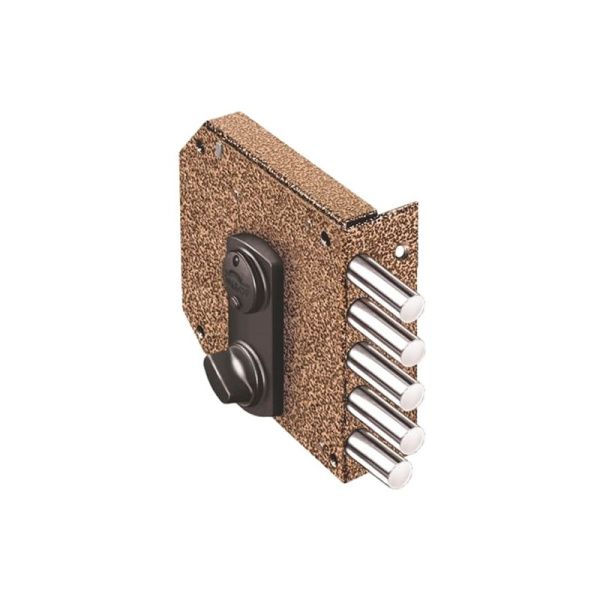 Замок накладной сувальдный с задвижкой Базальт 1.05.61.МА