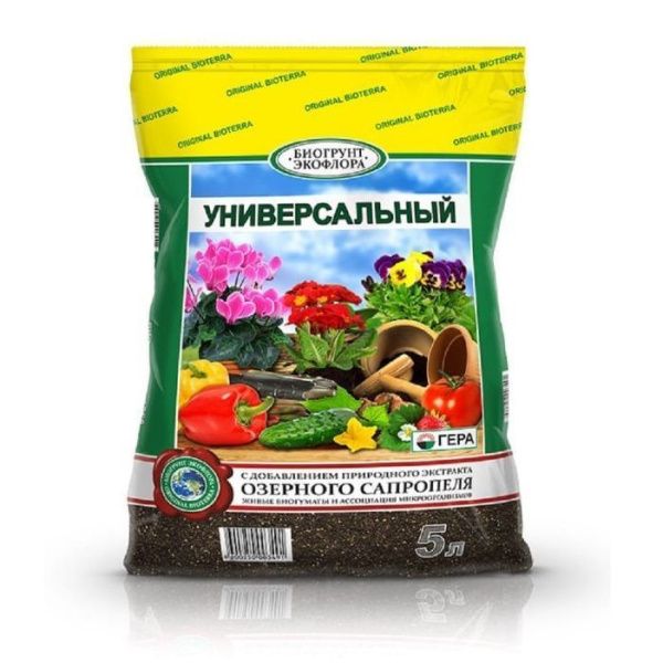 БиоГрунт "Универсальный " ГЕРА 5л