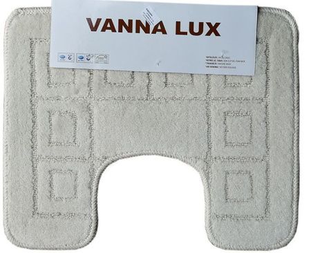 Коврик Vanna Lux туалет (1предмет) 40х50 см бежевый
