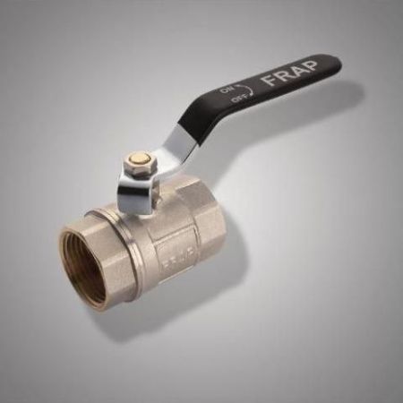 Кран шаровый ручка латун.никел. F 201.04 FR 201 1/2F/F 20/120 Frap
