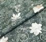 Клеенка на тк.основе лазерная "Жемчуг с принтом" 21696 (1.37х20м)