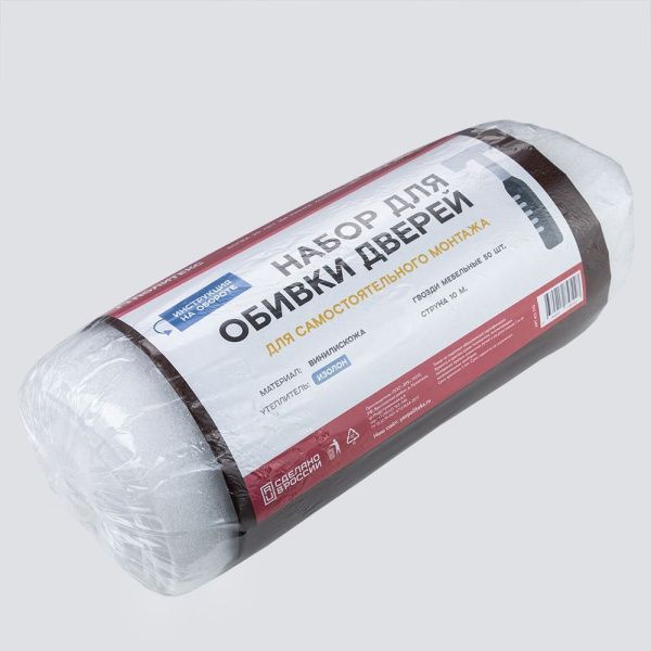 Комплект для обивки дверей на ИЗОЛОНЕ (коричневый) арт.И510
