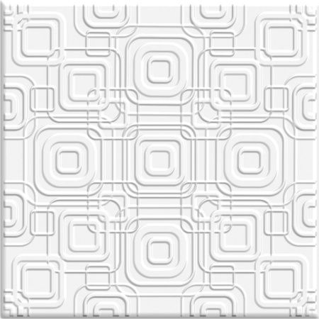 Плитка потолочная белая ламинированная Солид С-2070/36 (упак.144 шт.)