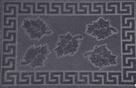 Коврик резиновый PIN MAT 45х75 (пять листьев)
