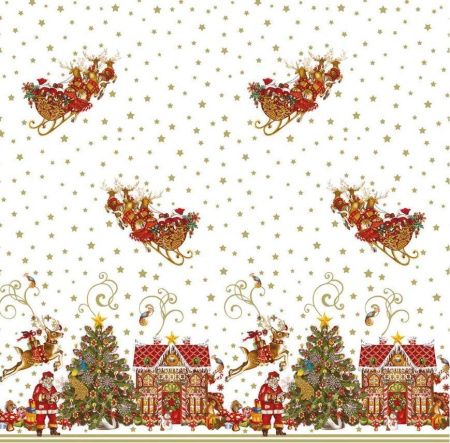 Клеенка на нетк.основе "Dekorama" 23С Новый Год (1,40х20м)