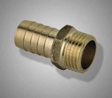 Штуцер (переходник) F 362.2505 резьбовой латун. (Ф25х3/4М) (наруж.) (уп.5шт.)