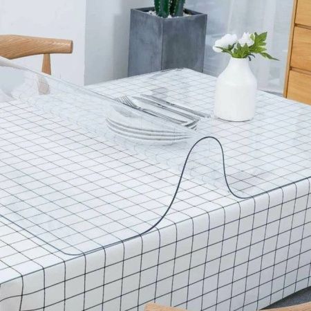 Термоклеенка (гибкое стекло) толщ. 0,8мм (0,8м*1,2м)