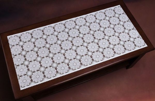 Салфетка FL-2946 белая(41038) (0.50*20м.)