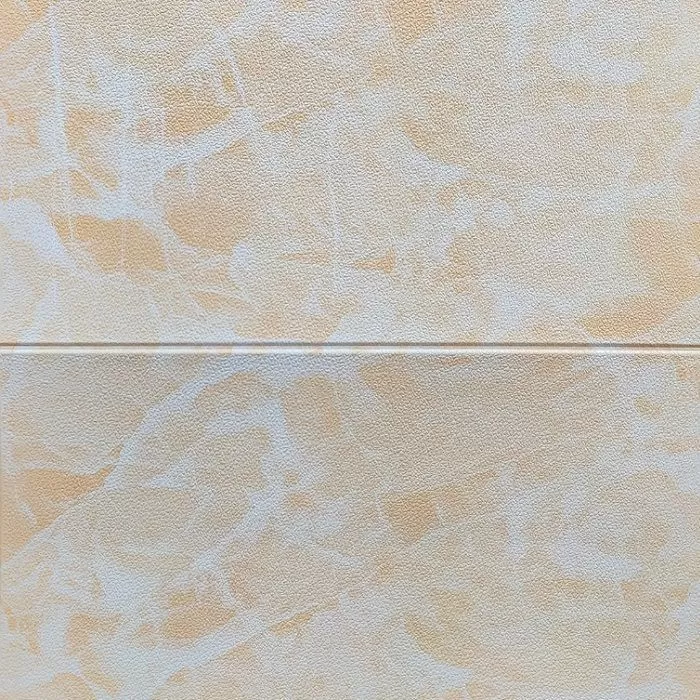 Панель самокл. 3D 700х700х3,0мм арт.354 «Мрамор бежевый (Персиковый)» (упак. 15шт.) (ДЕКОФИКС)