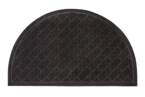 Коврик резиновый PIN MAT 45х75 (кирпичики) полукруг