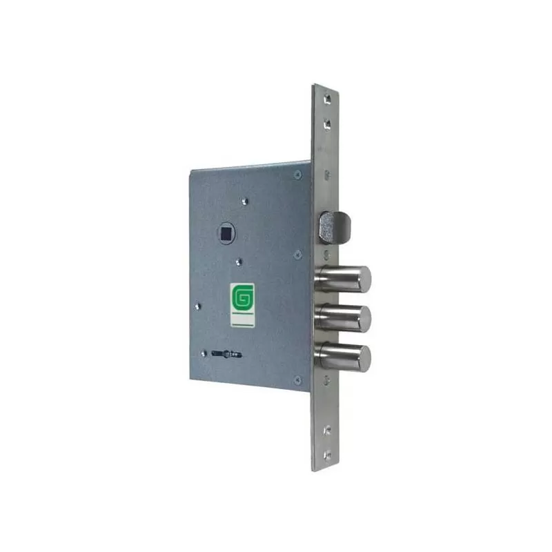 Замок врезной сувальдный с защёлкой ЗВ 30.11