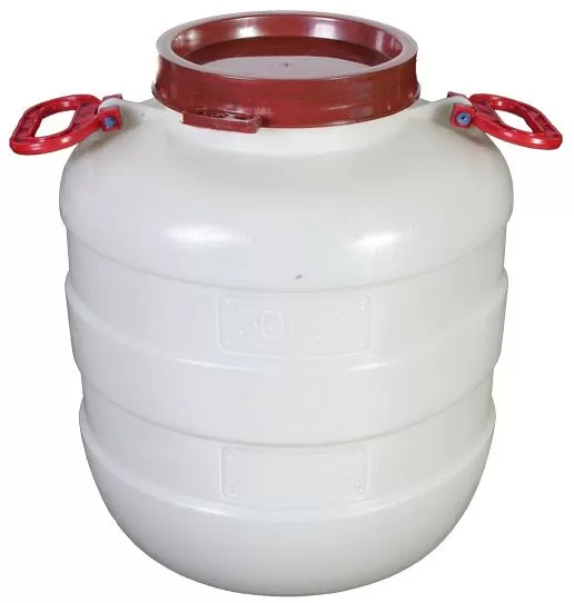Бочка 30л круглая белая Ижевск