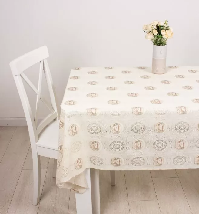 Клеенка ажурная "Lace Print" 106С-2  (1,37х20м)