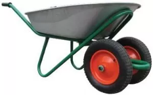 Тачка строительная 2-колесная 120л, 250кг