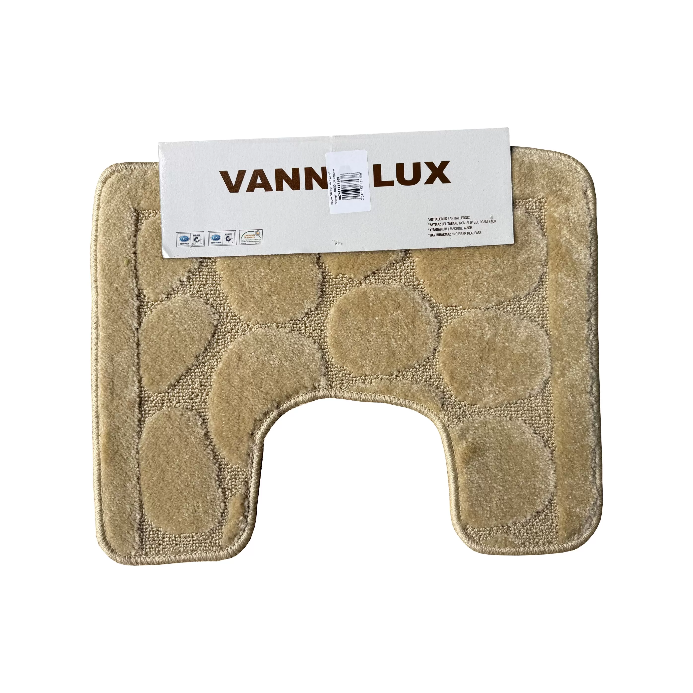Коврик Vanna Lux туалет (1предмет) 40х50 см коричн.