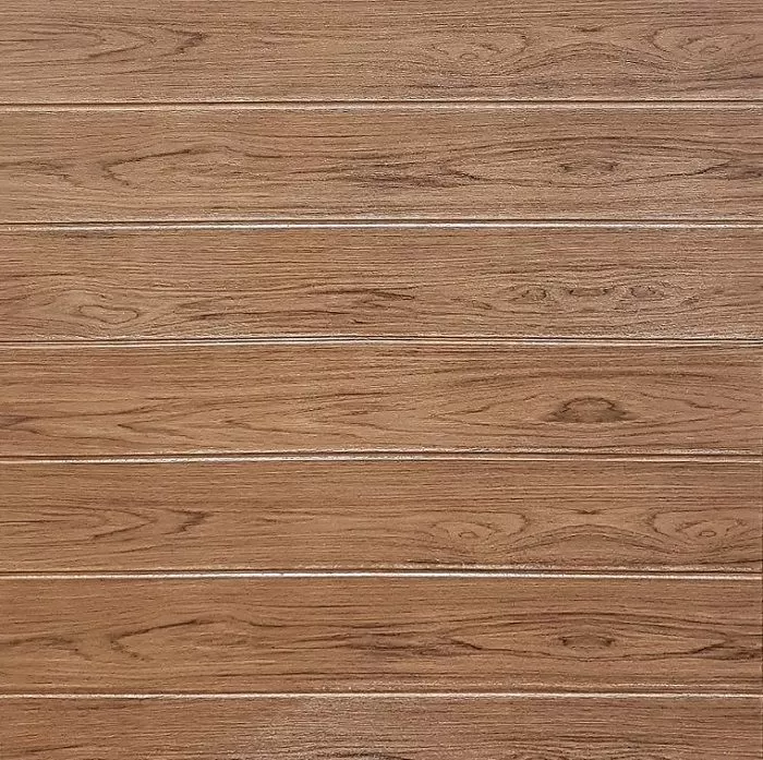 Панель самокл. 3D 700х700х3,0мм арт.335 «Вагонка ДУБ РУСТИК» (упак. 10шт.) (ДЕКОФИКС)