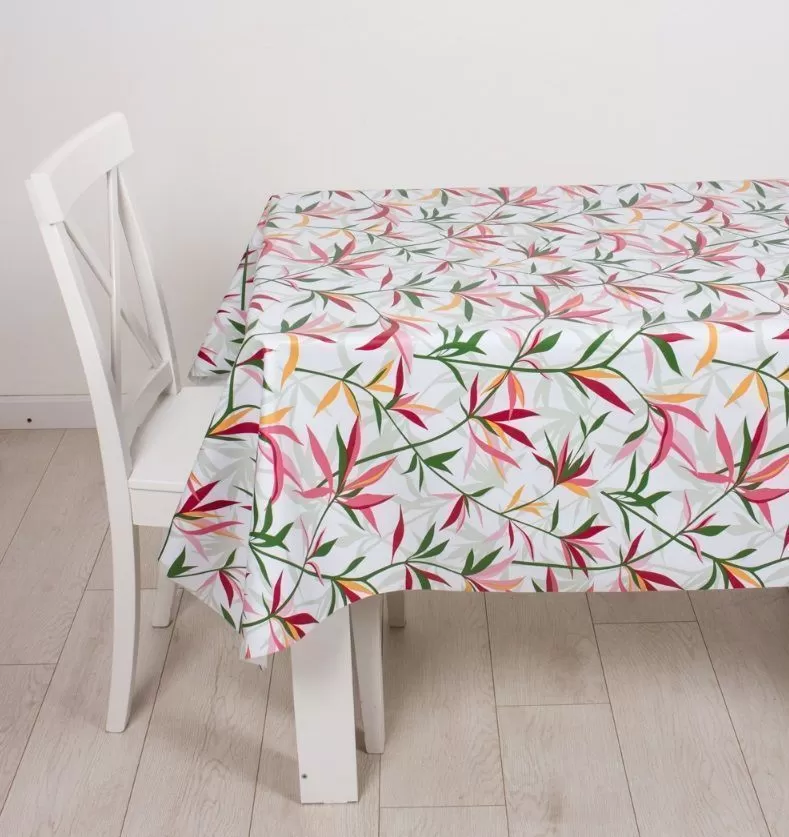 Клеенка на нетк.основе "Camelia" 702/9 Листья бамбука (1,40х20м)