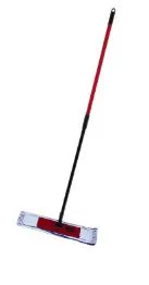 Швабра плоская насадка микрофибра белая Р-214 Залел