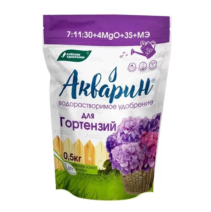 Акварин 500г для Гортензий (12 шт.)