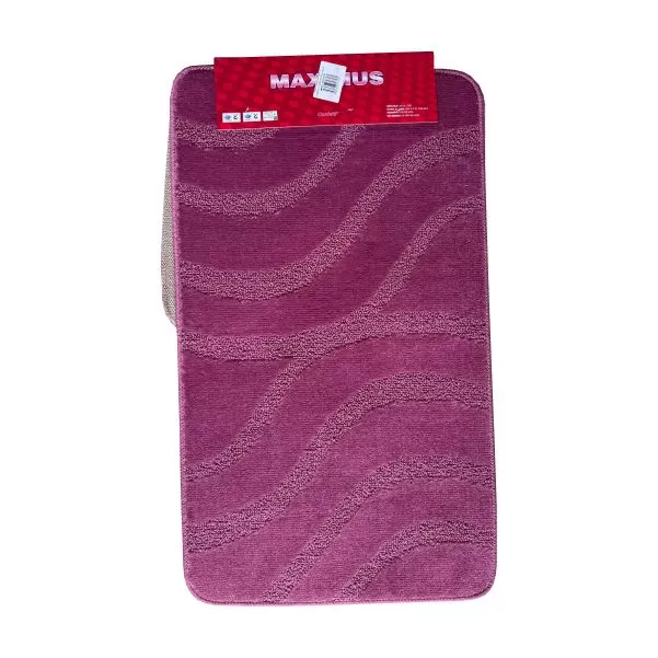 Набор ковриков Maximus (2предмет) 60х100/50х60см 512 бордовый