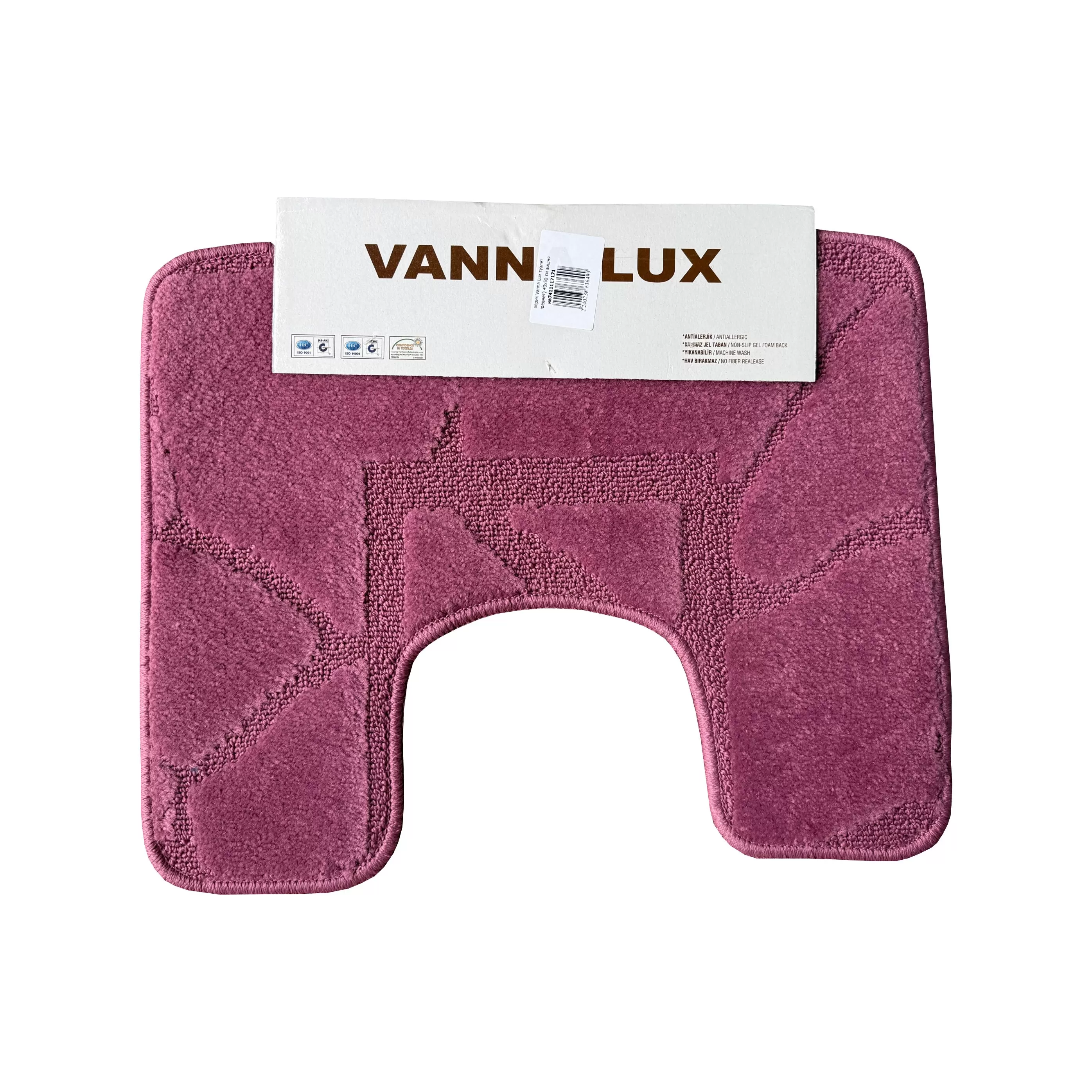 Коврик Vanna Lux туалет (1предмет) 40х50 см вишня