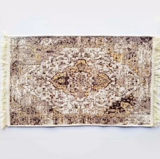 Коврик из хлопка 60*90 крем./беж. UK70139 Kilim Usak